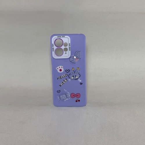 Capa Bichinho Lilás Redmi Note 12 4g