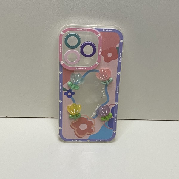 Capa Flores Coloridas  - Iphone 14 Pro