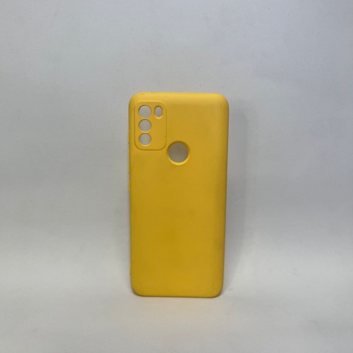 Capa Silicone Amarela Moto G50