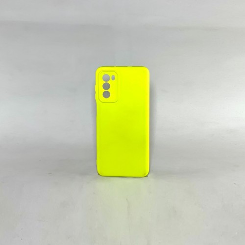 Capa Silicone Amarela Moto G52/G82