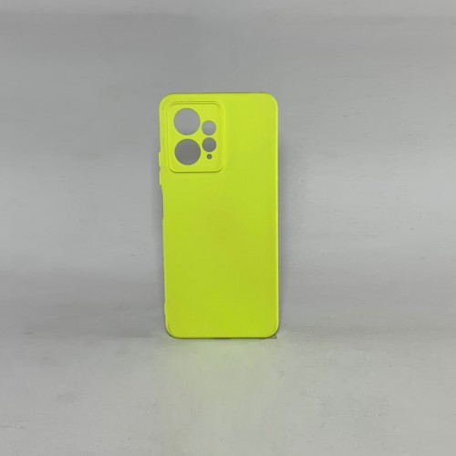 Capa Silicone Amarela Redmi Note 12 4g