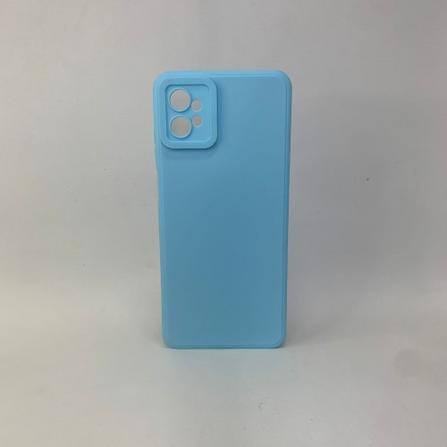 Capa Silicone Azul Bebê Moto G32