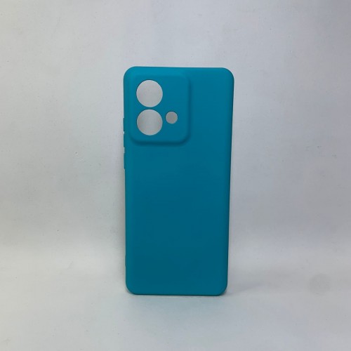 Capa Silicone Azul Claro Moto Edge 40 Neo