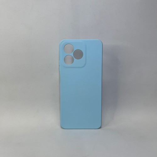 Capa Silicone Azul Claro Realme Note 50