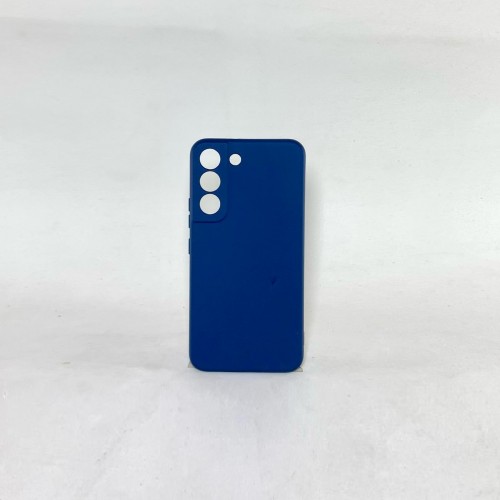 Capa Silicone Azul Escuro Galaxy S22