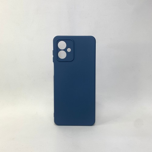 Capa Silicone Azul Escuro Moto G14