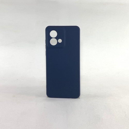 Capa Silicone Azul Escuro Moto G84