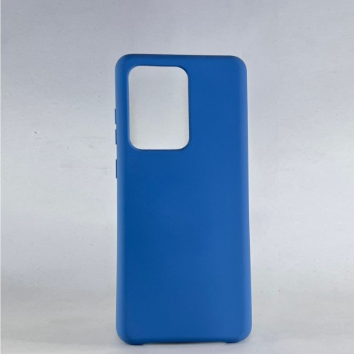 Capa Silicone Azul Galaxy S20 Ultra