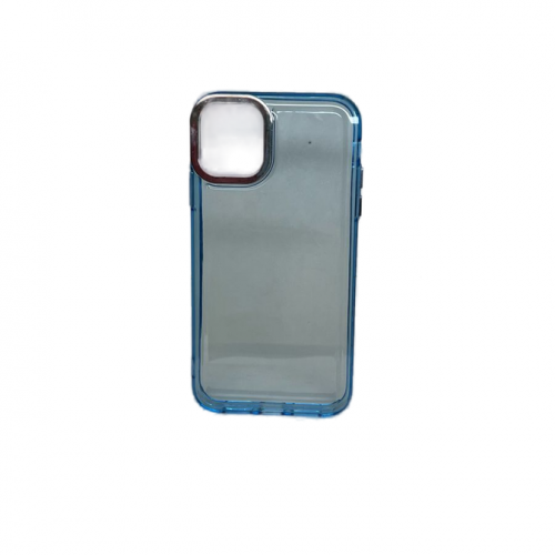Capa Silicone Azul Iphone 11