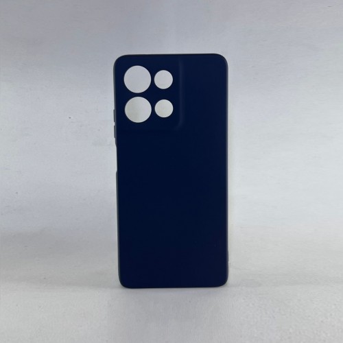 Capa Silicone Azul Marinho Moto G75