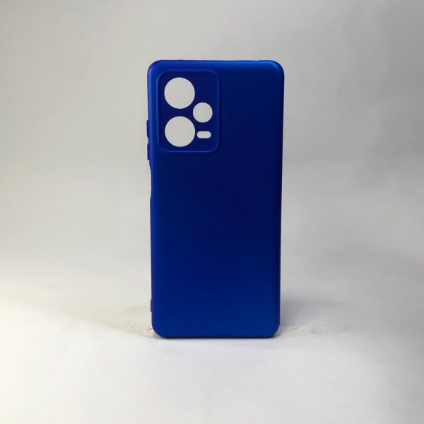 Capa Silicone Azul Marinho - Redmi Note 12 Pro Plus