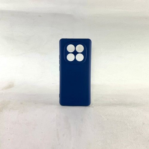 Capa Silicone Azul Marinho Redmi Note 14 Pro / Poco X7