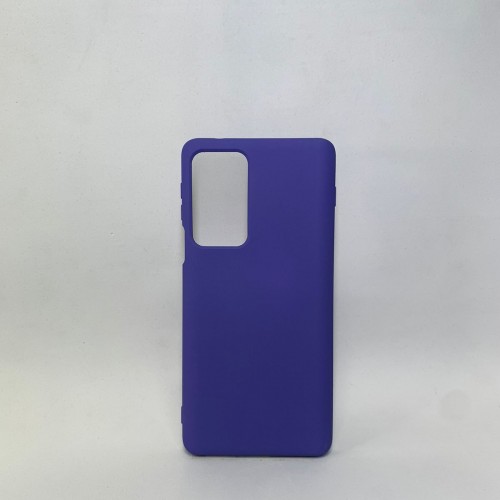 Capa Silicone Azul Moto Edge 20 Pro