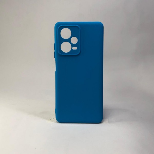 Capa Silicone Azul  - Redmi Note 12 Pro Plus