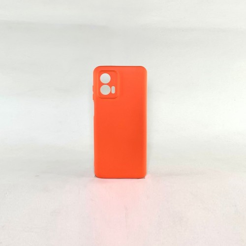 Capa Silicone Laranja Moto G73