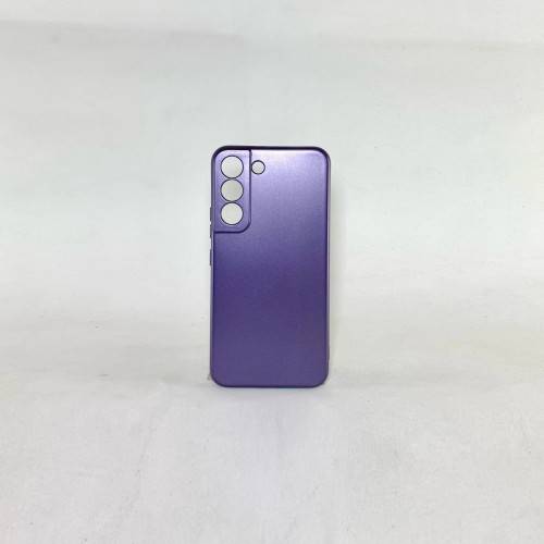 Capa Silicone Lilás Metálica Galaxy S22