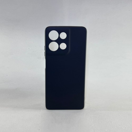 Capa Silicone Preta Moto G75