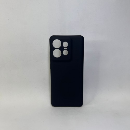 Capa Silicone Preto Moto Edge 50 Pro