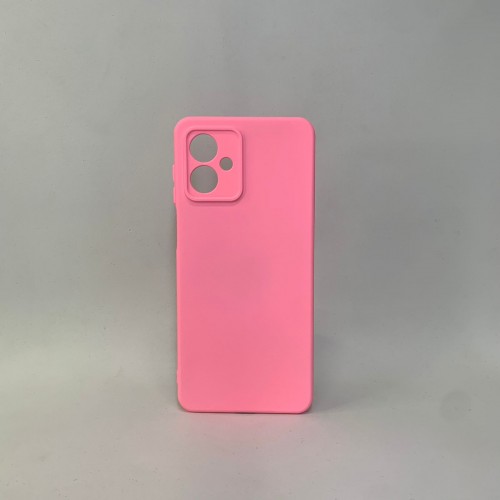 Capa Silicone Rosa Bebê Moto G14