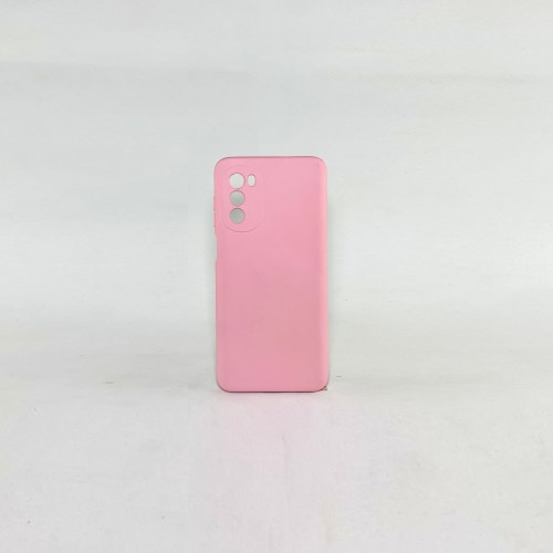 Capa Silicone Rosa Bebê Moto G52/G82