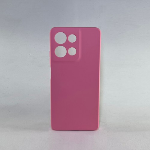 Capa Silicone Rosa Bebê Moto G75