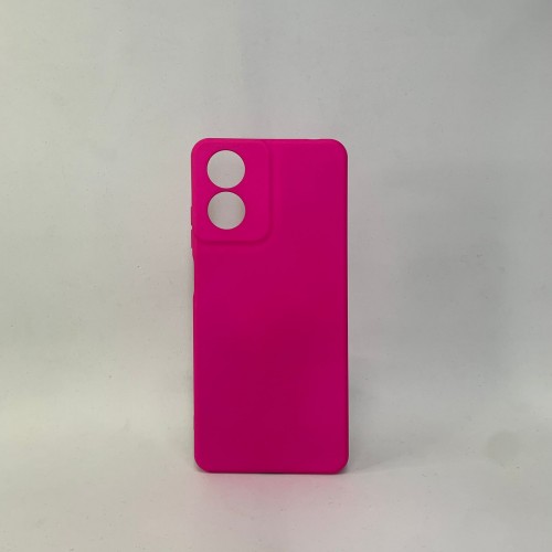 Capa Silicone Rosa Choque Moto G04