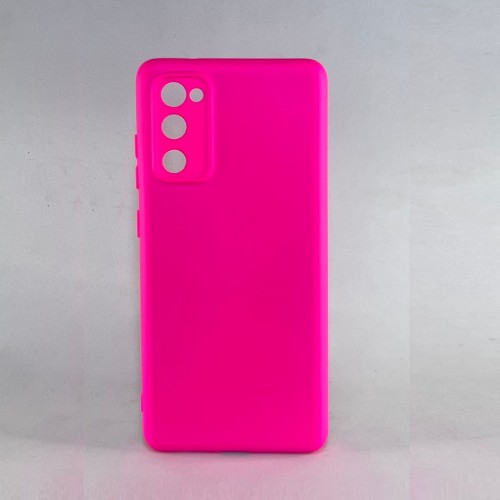 Capa Silicone Rosa Galaxy S20 FE