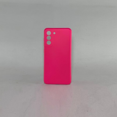 Capa Silicone Rosa Galaxy S21 FE