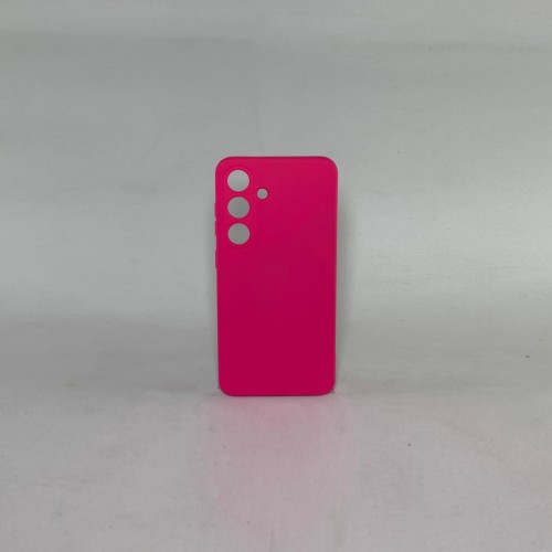 Capa Silicone Rosa Galaxy S25