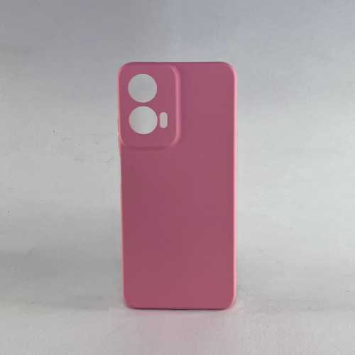 Capa Silicone Rosa Moto G35