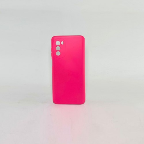 Capa Silicone Rosa Moto G52/G82