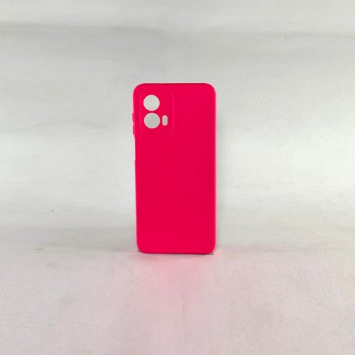 Capa Silicone Rosa Moto G53