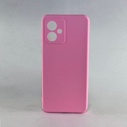 Capa Silicone Rosa Moto G54