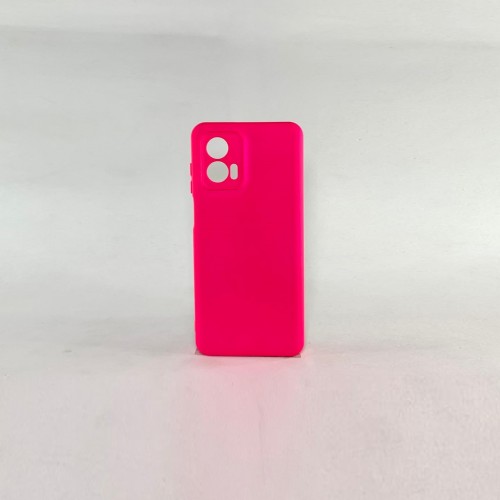 Capa Silicone Rosa Moto G73