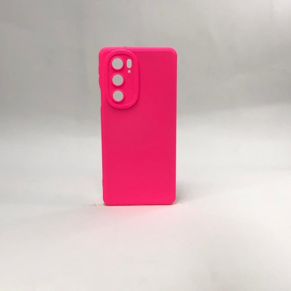Capa Silicone - Rosa Pink - Motorola Edge 30 Pro 5g