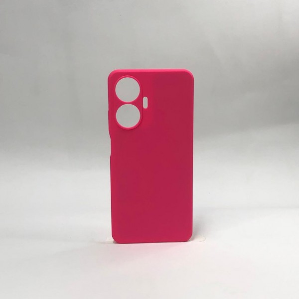 Capa Silicone Rosa Pink - Realme C55