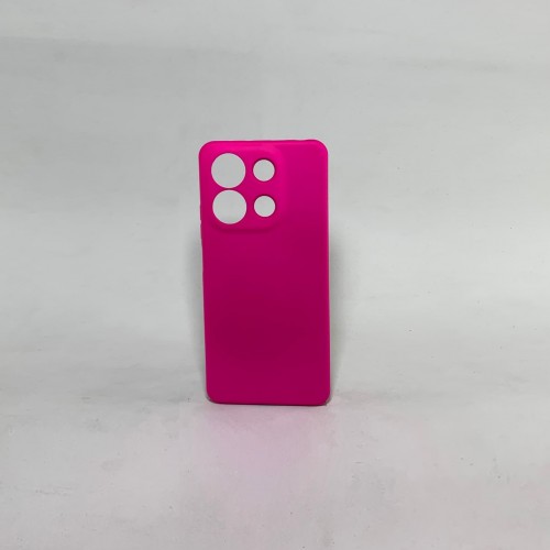 Capa Silicone Rosa Redmi Note 13 4g