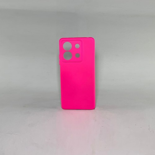 Capa Silicone Rosa Redmi Note 13 5g