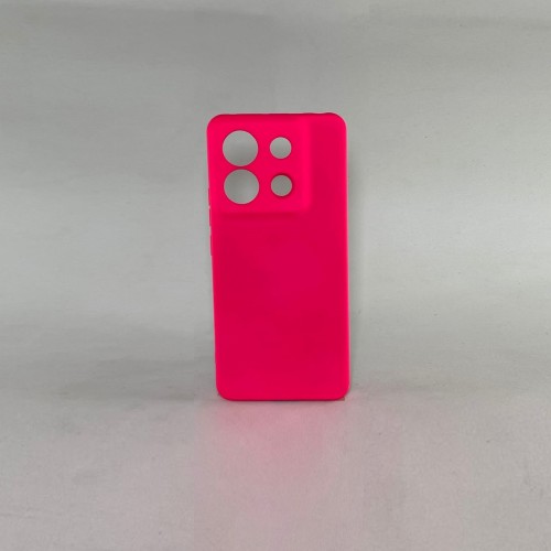 Capa Silicone Rosa Redmi Note 13 Pro 5g