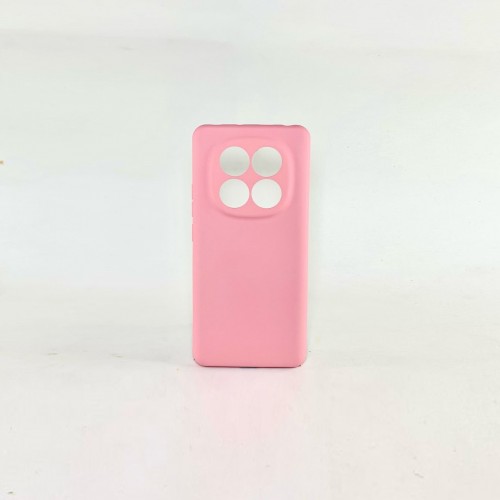 Capa Silicone Rosa Redmi Note 14 Pro / Poco X7