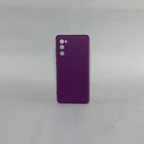 Capa Silicone Roxa Galaxy S20 FE