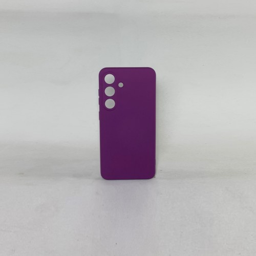 Capa Silicone Roxa Galaxy S25