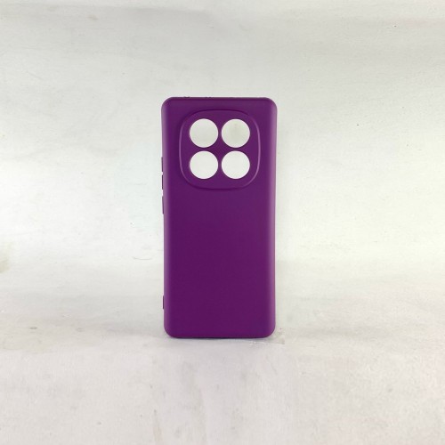 Capa Silicone Roxa Redmi Note 14 Pro / Poco X7