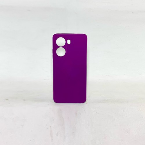 Capa Silicone Roxo Poco X7 Pro