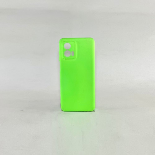 Capa Silicone Verde Clara Moto G73