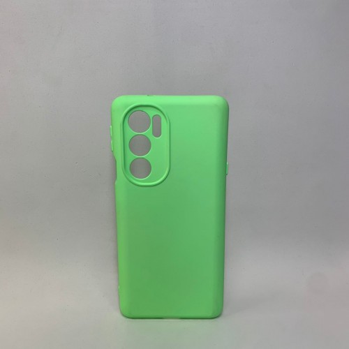 Capa Silicone Verde Claro Moto Edge 30 Pro 5g