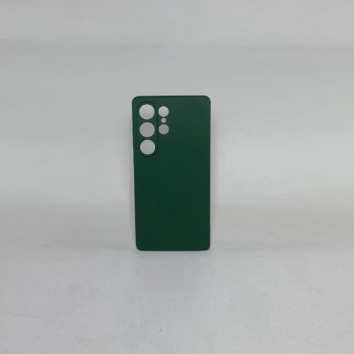 Capa Silicone Verde Galaxy S25 Ultra