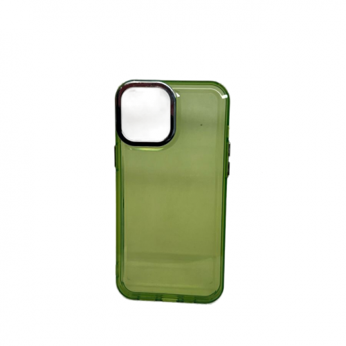 Capa Silicone Verde Iphone 12 Pro Max