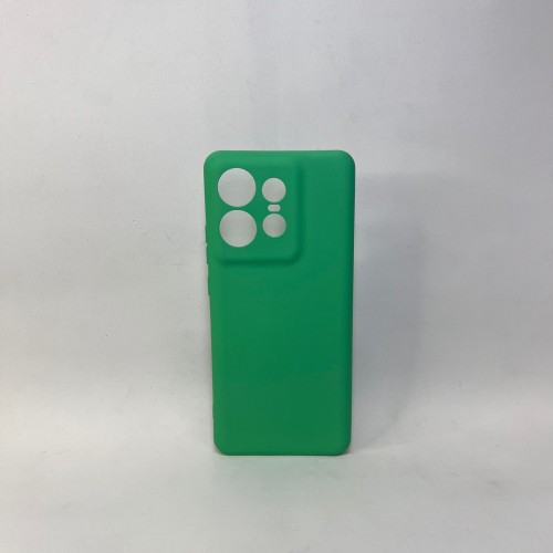 Capa Silicone Verde Moto Edge 50 Pro