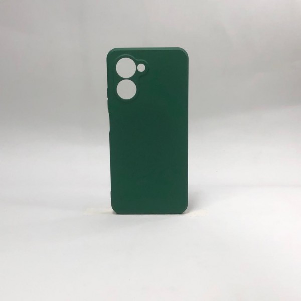 Capa Silicone Verde Musgo  - Realme C33